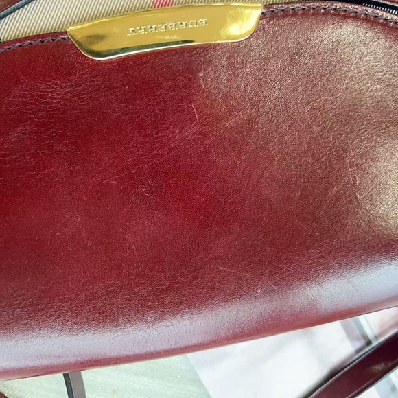 Burberry House Check Pattern Crossbody Bag - Picture 5 of 6